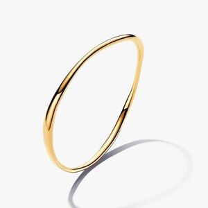 Pandora Essense Organically Shaped Bangle 14k gold plating